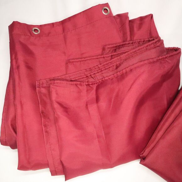 Biscayne Bay Burgundy Shower Curtain NEW - Picture 6 of 7